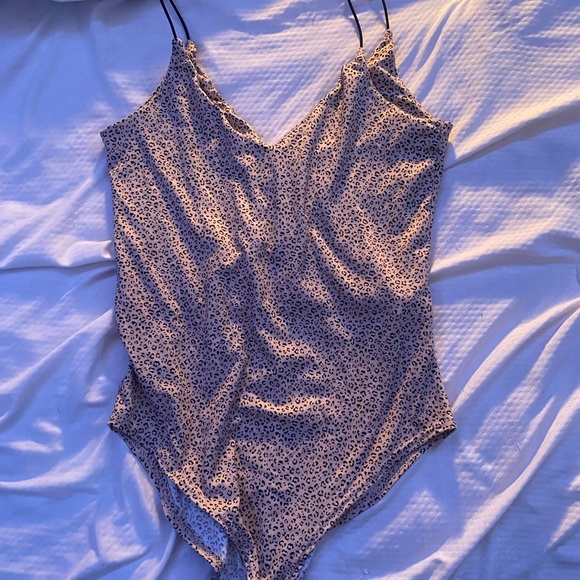 Tops - cheeta print bodysuit